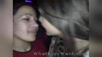 video of 2 girl kissing