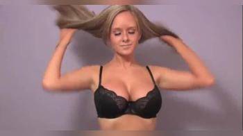 video of Big Breasted strip and dance