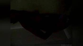 video of too dark, showering cooch