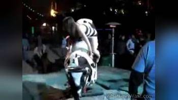 video of mech bull slip