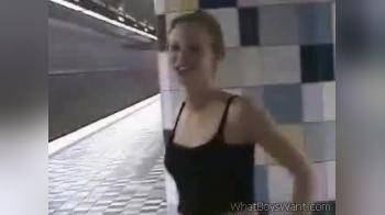 video of Showing a little in subway