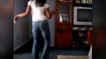 video of dancing in white undies
