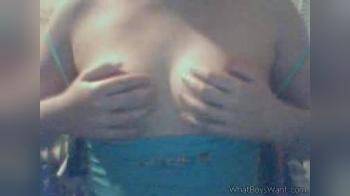 video of Young Girl Shows Tits And Pussy