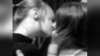 video of Carrie and Kat Kissing