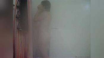 video of steamy shower