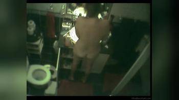 video of hidden cam in bathroom