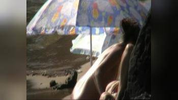 video of voyeur on beach