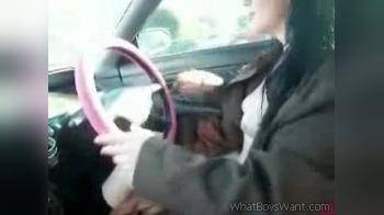 video of nude in her car