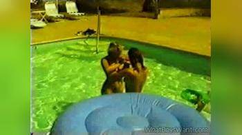 video of Ashley & Angel Baby Stay Cool in the Pool Part 2