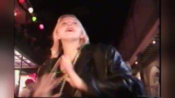 video of Blondie flashing huge boobs