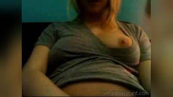 video of Hot webcam blonde