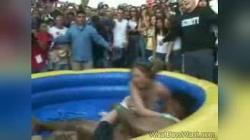 video of spring break - ffm wrestling in slime