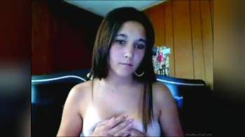 video of Linzy on webcam