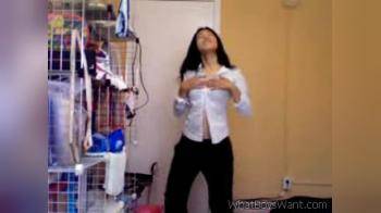 video of skinny asian ex gf stripping 2