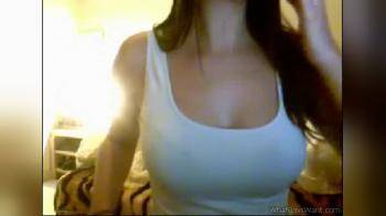 video of great set of tits in a tank