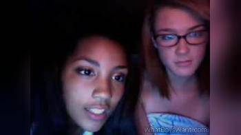 video of Webcam Interracial Lesbians