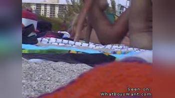 video of beach hidden cam