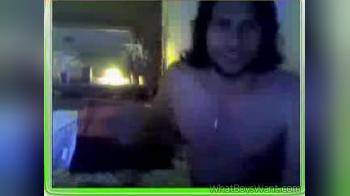 video of couple having a good time (webcam)