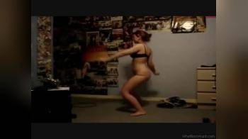 video of Dancing in her room
