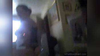 video of BBW Bed Flash