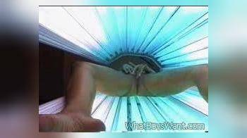 video of mast in tanning bed