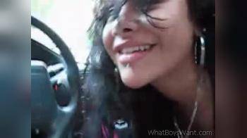 video of Nice blowjob in the car