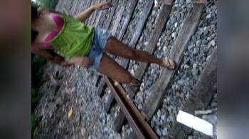 video of railroad fun with my grl
