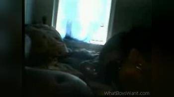 video of Black girl sucks and fucks boyfriend