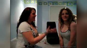video of babes flashing boobies