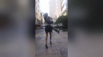 video of black skirt