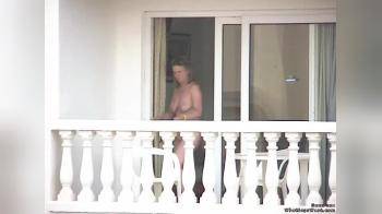 video of balcony spy