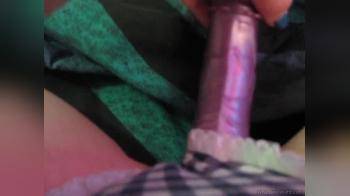 video of lacy panties and a toy
