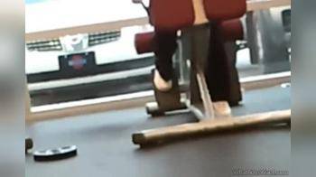 video of Gym Cleavage