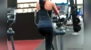 video of Ass Working Out at the Gym