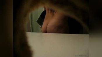 video of naked in the bathroom