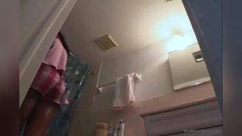 video of Hot Black Booty @ Bathroom - Hidden Filmed