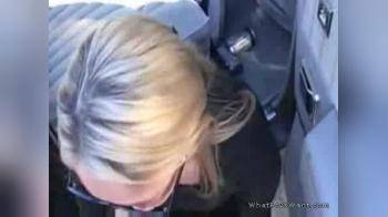 video of Public Facial on Blonde Girl