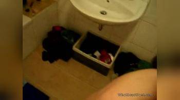 video of bathroom bj w/ cumshot