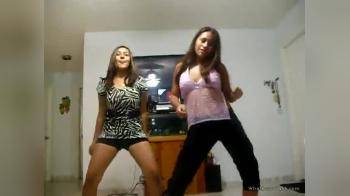 video of 2 hot girls dancing