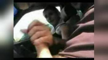 video of Hot Brazilian  Car Blowjob & Penetration