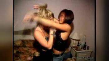 video of 2 drunk girls