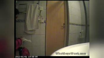 video of hidden toilet cam shaved