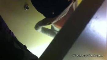 video of dressing room voyeur busted